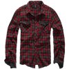 Brandit Duncan Checked shirt red/brown