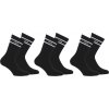 Fila LIFESTYLE PLAIN SOCKS čierna biela červená