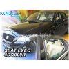Deflektory - Protiprievanové plexi Seat Exeo Sedan od 2009 (+zadné)