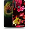 Picasee silikónový prehľadný obal pre Realme 6i - Dark Peonny