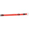 Obojok DUVO+ Nastaviteľný nylon červený 35-55cm/20mm