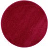 Vopi , 200x200 (průměr) kruh cm Kusový koberec Eton vínovo červený kruh, červená, chodba / predsieň