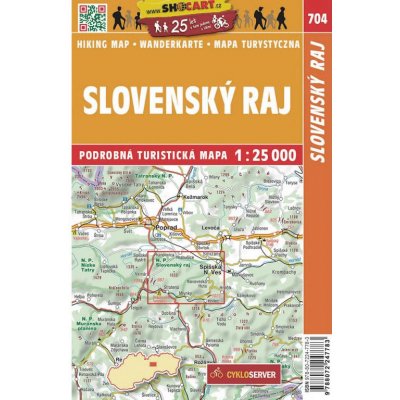 Slovenský raj 1:25 000