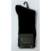 SOX Pánske bambusové ponožky s retiazkovou špičkou Farba: Čierna, Veľkosť: 39-42