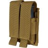 CONDOR OUTDOOR sumka MOLLE dvojitá na zásobník M9 COYOTE BROWN