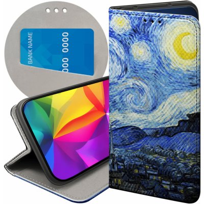 Flipové puzdro Hello Case pre Huawei MAGIC 5 LITE / HONOR X40 / X9A PUZDRO S POTLAČOU KABURA modré umelci a celebrity Vincent van Gogh