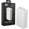 Green Cell Greencell PowerPlay 30 - bílá powerbanka 30 000 mAh, 22,5 W, 4 porty