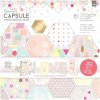 Docrafts Sada papierov 30x30cm - Geometric Neon 36 ks