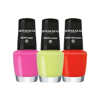 Dermacol Neon Nail Polish Neonový lak na nechty 27 Neon Explosion 5 ml