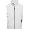 James & Nicholson (Daiber) pánska softshellová vesta JN1128 biela