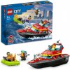 LEGO® City 60373 Hasičská záchranná loď a čln