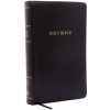 KJV Holy Bible, Personal Size Giant Print Reference Bible, Black Leather-Look, 43,000 Cross References, Red Letter, Comfort Print: King James Version