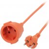 BLOW Predlžovací kábel 30m PS-160 2 x 1,5mm oranžový
