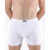 EcoBamboo Bambusové boxerky s dlhšou nohavičkou 74159P - Biela XL/XXL