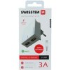 SWISSTEN SIEŤOVÝ ADAPTÉR SMART IC 2x USB 3A POWER + dátový kábel USB / LIGHTNING 1,2 M BIELY