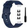 BStrap Silicone remienok na Huawei Watch Fit, dark blue (SHU005C10)