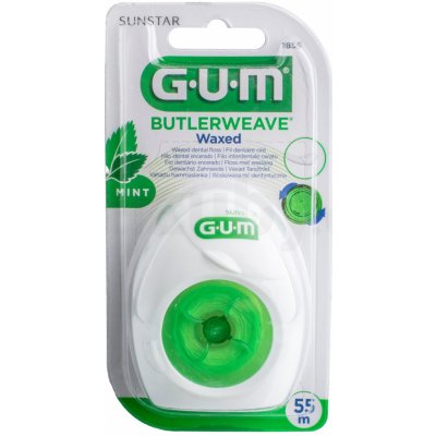 G.U.M Weave zubná niť voskovaná s mentolom 54,8 m