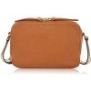 Paolo Peruzzi Dámska kožená taška cez rameno | koňak KV-03-CG