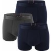 TOMMY HILFIGER - boxerky 3PACK everyday luxe desert sky & dark ash - limitovaná edícia-XL (101-111 cm)