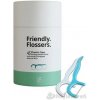 NFco. Dentálna niť so špáradlom Friendly Flossers príchuť mäta 45 ks