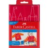 DETSKÁ ZÁSTERA NA MAĽOVANIE - FABER CASTELL | ČERVENÁ