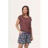 Dámske letné pyžamo Mefemi Matilda PI71 M hnedá