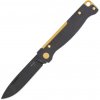 Böker Plus Atlas Black Stonewash Brass 01BO859 - Zatvárací nôž