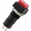 Tlačidlový spínač Press,momentary,square ON