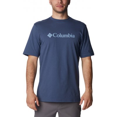 Columbia Pánske tričko CSC Basic Logo™ Short Sleeve tmavo modré Farba: Dark Mountain,, Veľkosť: S