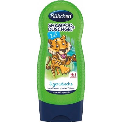 Bübchen Kids 2v1 Šampón a sprchový gél 230 ml Tiger