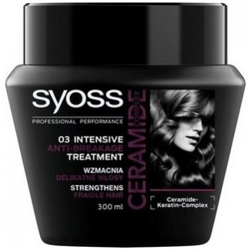 Syoss Ceramide Intensive Anti-Breakage Treatment maska pro slabé a křehké vlasy 300 ml