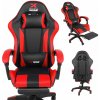 Otočná herná stolička pre hráčov Xgaming - čierno červená