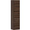 Hansgrohe Xelu Q - Vysoká skrinka 40x165x35 cm, 2 dvierka, pánty vpravo, tmavý orech/matná biela 54142700