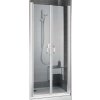 Kermi Cada sprchové dvere 85 cm výklopné strieborná lesklá/priehľadné sklo CKPTD08520VPK