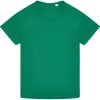 B&C Tričko B&C Active T kids, sportovní, krátký rukáv, dětské COT01ATK452063-kelly green Zelená kelly 7-8