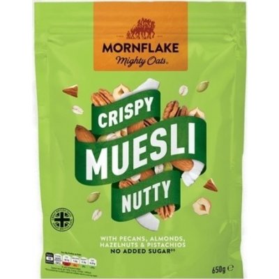 Mornflake Crispy Muesli ořechy 650g