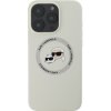 Karl Lagerfeld K&CH Heads silikónový kryt s MagSafe pre iPhone 16 Pro Max - béžový 57983122725 - možnosť vrátiť tovar ZADARMO do 30tich dní