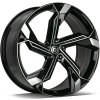 CARBONADO SUPERSTAR hliníkové disky 9,5x21 5x112 ET25 BFP - Black Front Polished