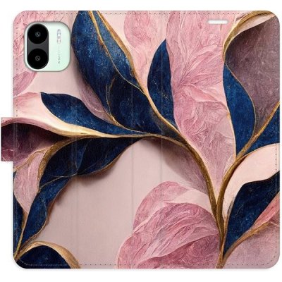 iSaprio flip Pink Leaves Xiaomi Redmi A1 / A2
