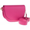 NovaKabelka.sk Ramona Fuxia kožená talianska crossbody kabelka ružová
