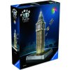 Ravensburger 3D Puzzle Iconics Big Ben (Nočná edícia) 235 ks