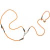 Firedog Poľovné vodítko s dvojitým dorazom 8 mm S 275 cm moxon jasnooranžové