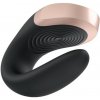Satisfyer Double Love partnerský vibrátor BLACK