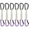 Mammut Workhorse Keylock 17 cm 6-Pack Quickdraws Sivá