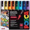 Posca Univerzálna sada akrylových fixiek 1,8 - 2,5 mm mix farieb 16 kusov PC-5M