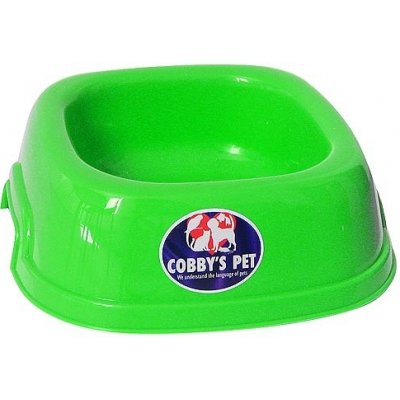 COBBYS PET miska plastová hranatá 22 x 22 x 7,5 cm 0,73 l