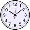 Nástenné hodiny Office Products - priemer 30 cm, če