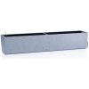 Lechuza Balkónový kvetináč Balconera Stone plast 99 x 19 x 19 cm kameň sivý
