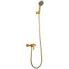 Imex ROMA sprchová batéria + sprchový set kartáčované zlato BDR001-5OC