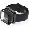 Belkin ochrana displeje 2v1 pro Apple Watch Série 4/5/6/SE/7/8/9, 40/41mm, černé - NOVÁ VERZE